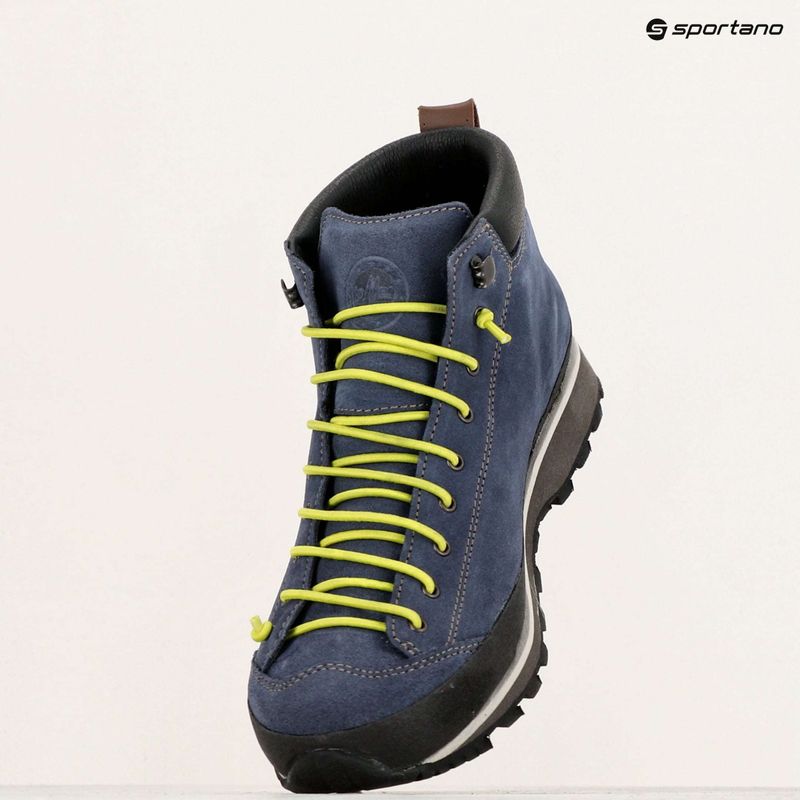 Wanderschuhe Herren Lomer Bio Naturale Mid Mtx Suede flag/lime 10