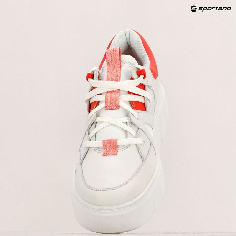 Damenschuhe Timberland Laurel Court white full grain/orange 9