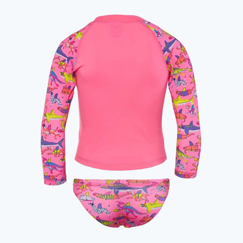 Longsleeve + Kinder-Schwimmslip Funkita Zippy Rashie & Brief Lernspur 2