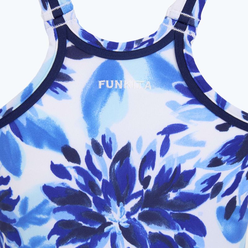 Badeanzug Damen Funkita Locked In Lucy One Piece blossom blue 4