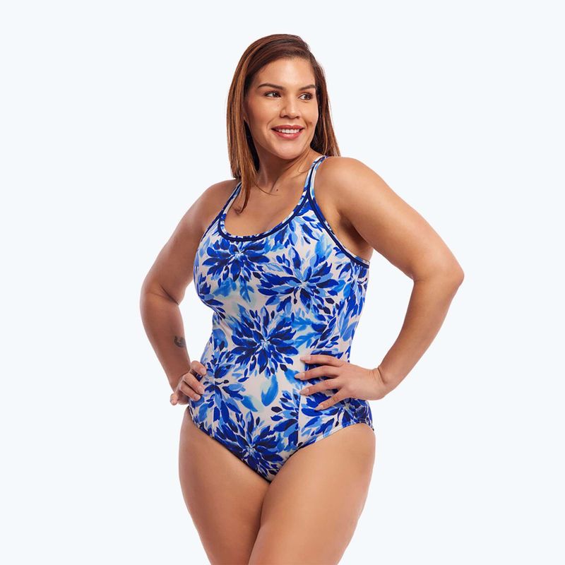 Badeanzug Damen Funkita Locked In Lucy One Piece blossom blue 5