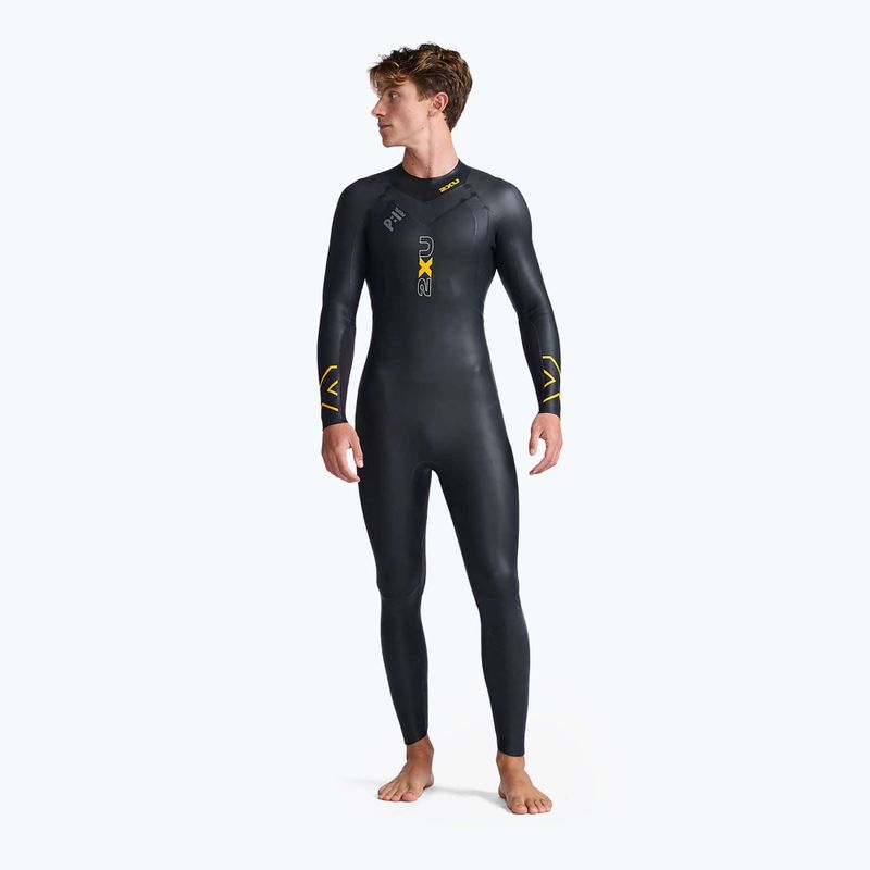 Herren Triathlon Neoprenanzug 2XU Propel:1 schwarz/ambition MW4991C 3
