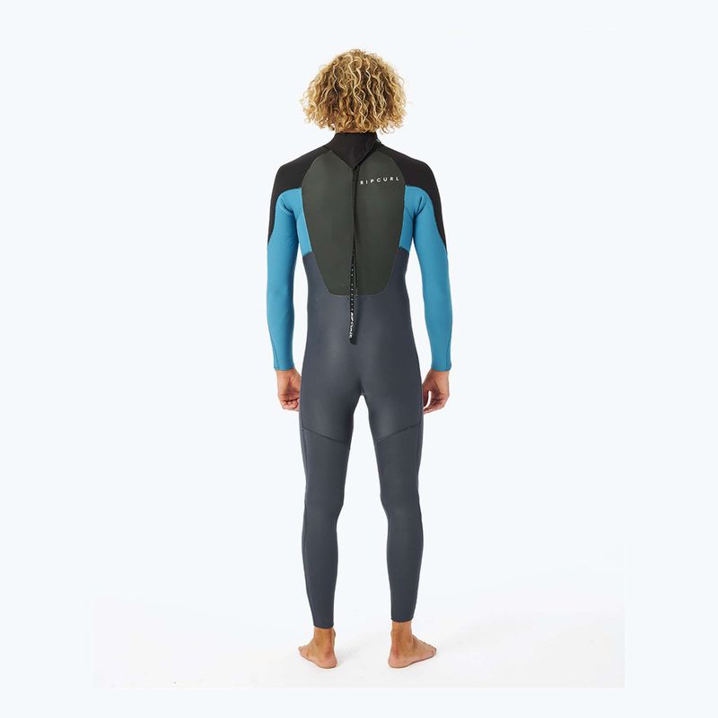 Neoprenanzug Herren Rip Curl Omega 5/3 mm GB B/Zip 7 grau-blau 113MFS 2