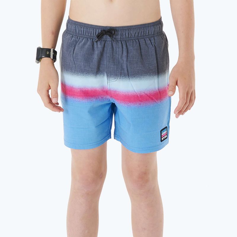 Kinder Shorts Rip Curl Surf Revival Volley 9 blau-grau 27BBO 4