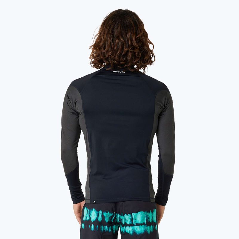 Schwimm Longsleeve Herren Rip Curl Waves Upf Perf L/S black 4