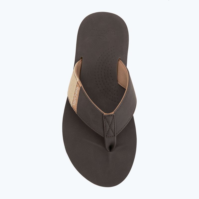 Herren Flip-Flops Rip Curl Oxford Bloom brown 5
