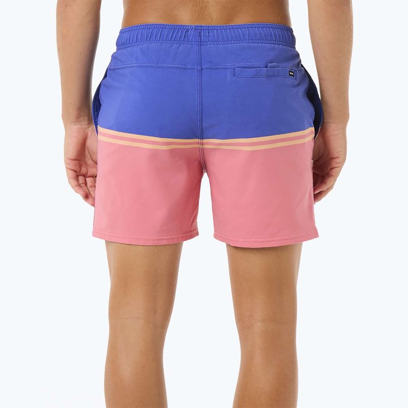 Herren Rip Curl Combine Volley Badeshorts wild berry 3
