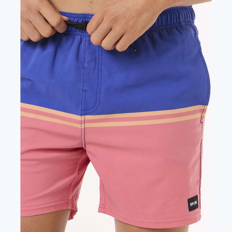 Herren Rip Curl Combine Volley Badeshorts wild berry 12