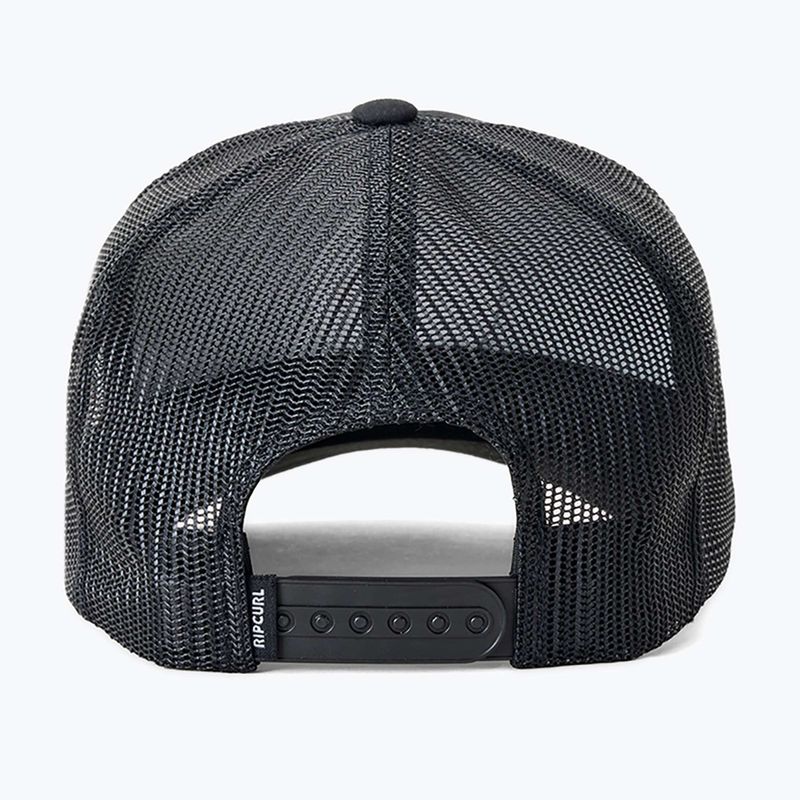 Kinder-Basecap Rip Curl Wetsuit Icon Trucker washed black 3