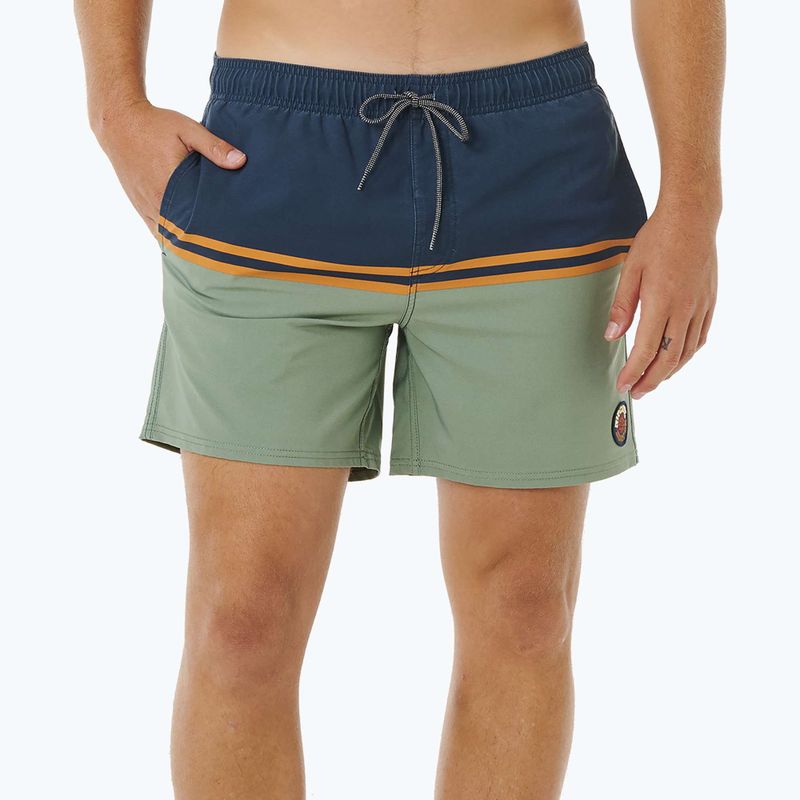 Herren-Badeshorts Rip Curl Combine Volley moss 3