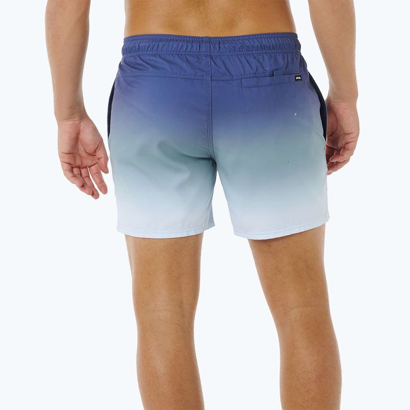 Herren-Badeshorts Rip Curl Offset Fade Volley light navy 3