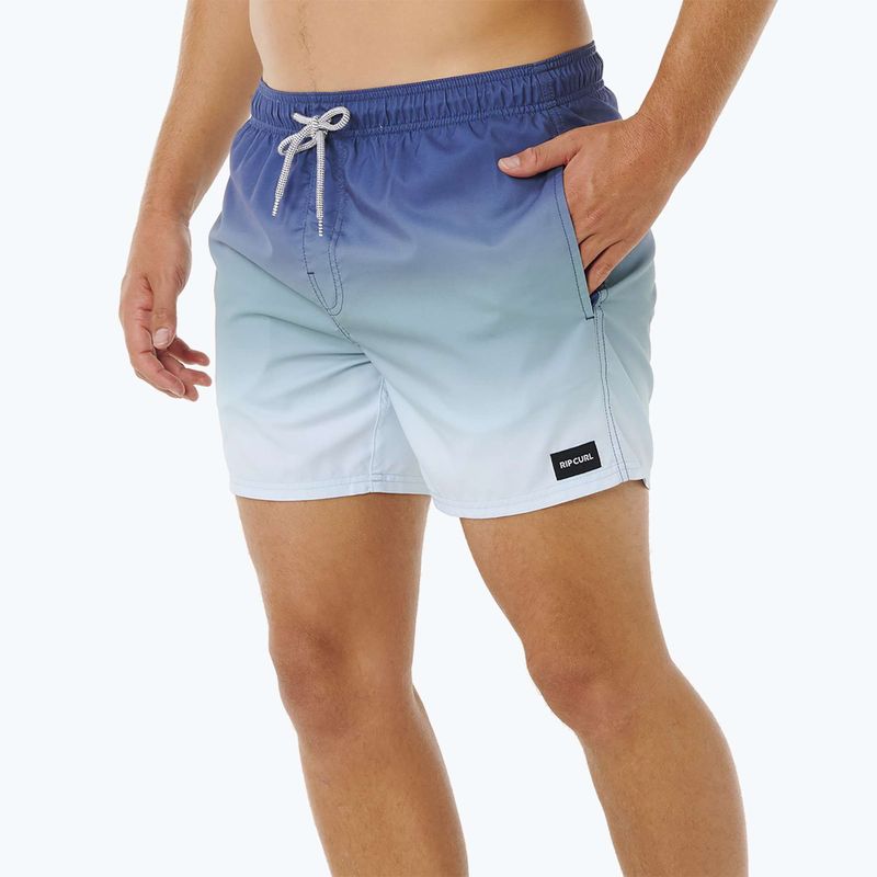 Herren-Badeshorts Rip Curl Offset Fade Volley light navy 4