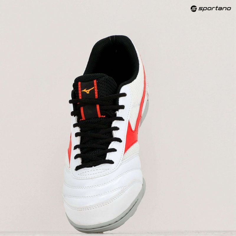 Fußballschuhe Kinder Mizuno MRL Sala Club TF Jr white/radiant red 15