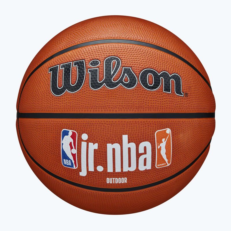 Wilson NBA JR Fam Logo Authentic Outdoor braun Basketball Größe 6