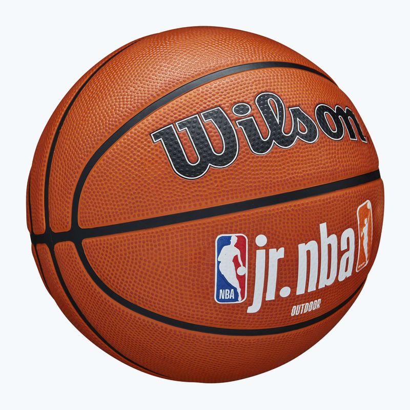Wilson NBA JR Fam Logo Authentic Outdoor braun Basketball Größe 6 2