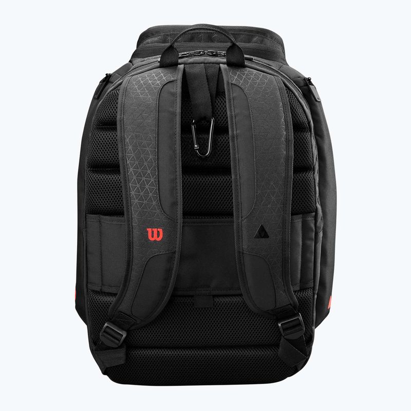 Tennis Rucksack Wilson Clash V3 Super Tour black/ infrared 3