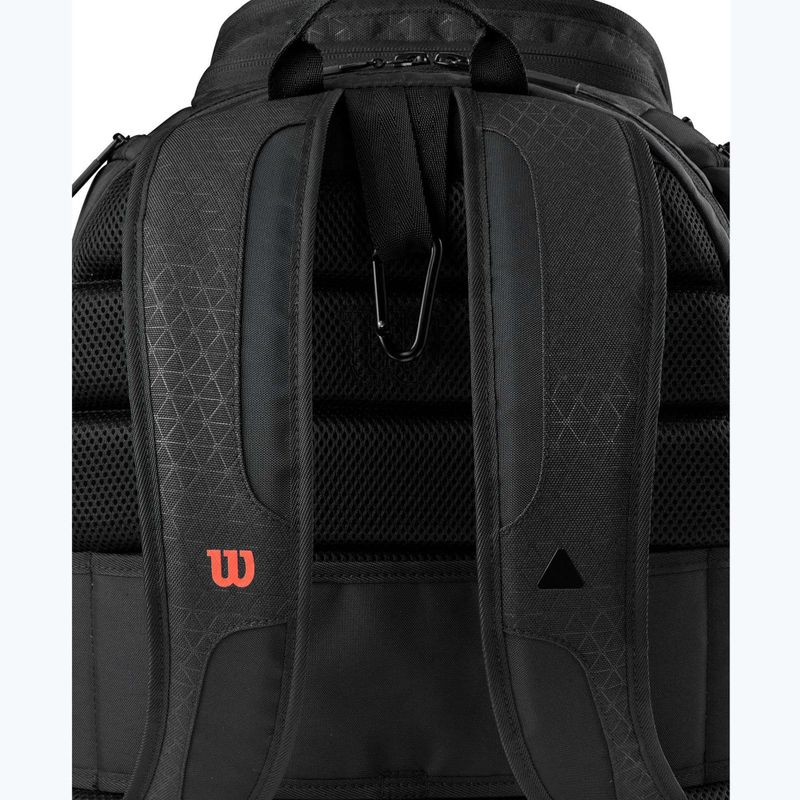 Tennis Rucksack Wilson Clash V3 Super Tour black/ infrared 5