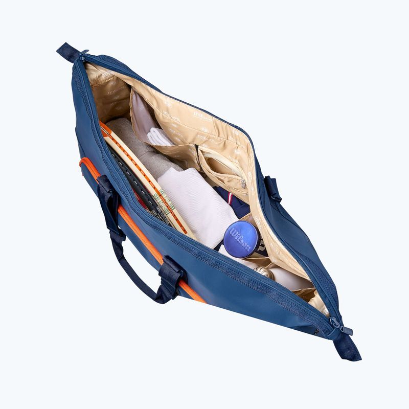 Wilson Roland Garros Session De Soiree Large Duffel Tennistasche 2026 navy/clay 6