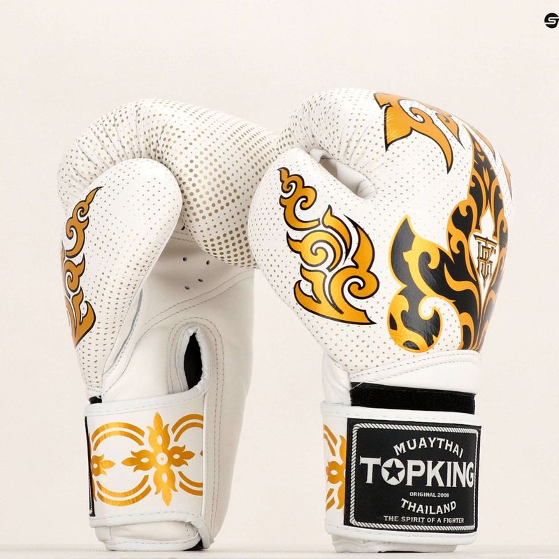 Top King Boxhandschuhe Kanok weiß 7