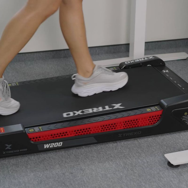 TREXO Walking Pad W200 elektrisches Laufband schwarz 16
