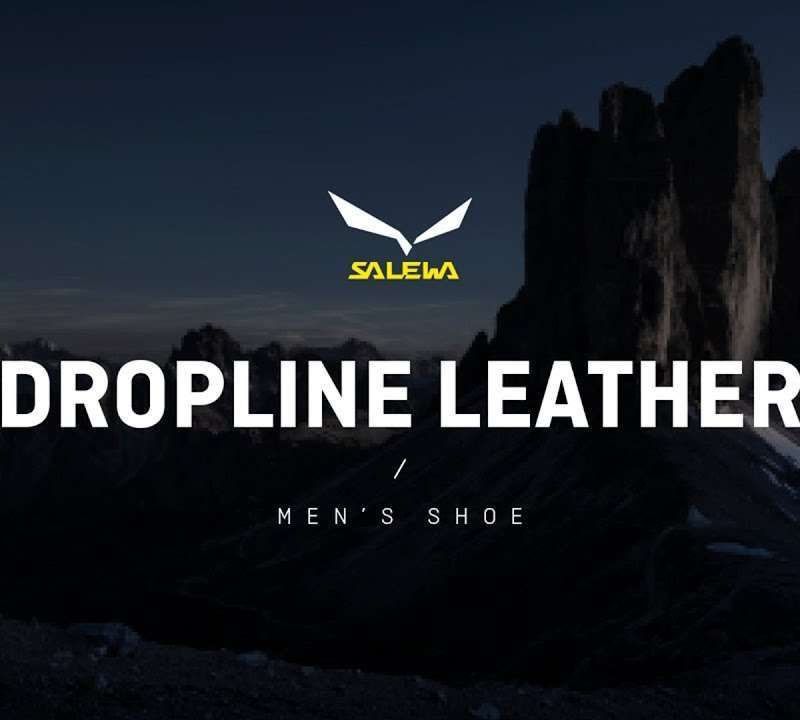 Salewa Dropline Leder Damen Wanderschuhe rosa 00-0000061394 11