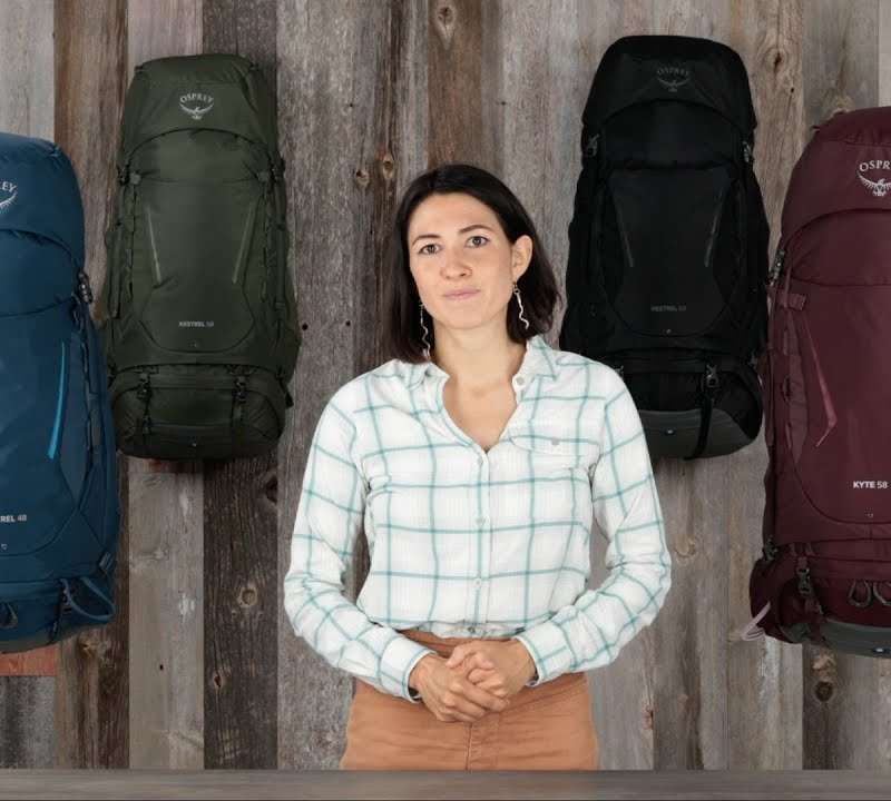 Herren-Trekking-Rucksack Osprey Kestrel 38 l schwarz 10004767 8