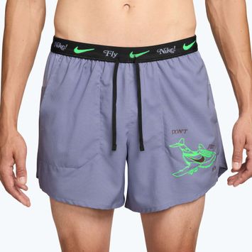Herren-Laufshorts Nike Fly Nike Stride 5" iron purple/black
