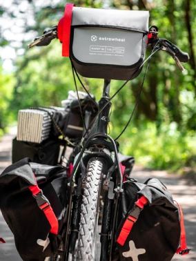 Fahrradtaschen und Rucksäcke