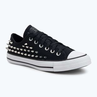 Chuck Taylor All Star Studded schwarz/silbern/weiß Kinderturnschuhe