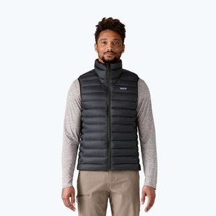 Herren Patagonia Daunen Pullover ärmellos schwarz