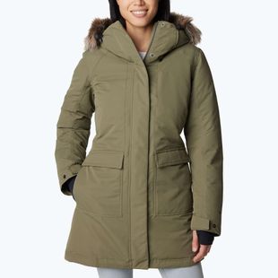 Gefütterter Mantel Damen Columbia Little Si II Ins Paarka stone green