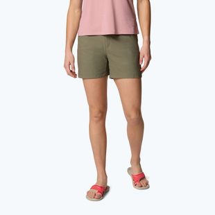 Trekking Shorts Damen Columbia Leslie Falls Short II stone green