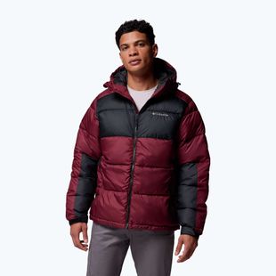 Gefütterte Jacke Herren Columbia Pike Lake II Hooded rich wine/black