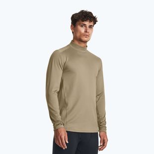 Men's Under Armour Tactical Mock CGI Base federal tan/schwarz Longsleeve