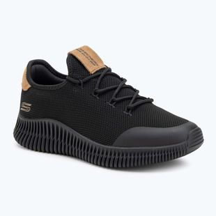 Herrenschuhe SKECHERS Bobs Sport Geo City Dapper schwarz