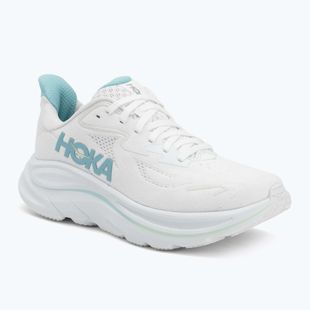Damen Laufschuhe HOKA Clifton 10 weiß/cielo blau