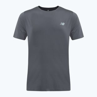 Herren New Balance Race Day graphitfarbenes Laufshirt