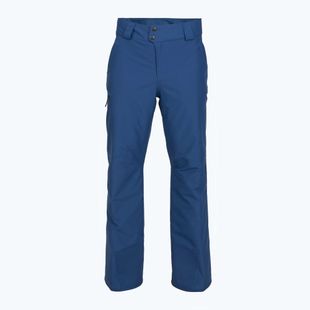 Herren Patagonia Isolierte Powder Town Skihose clement blau