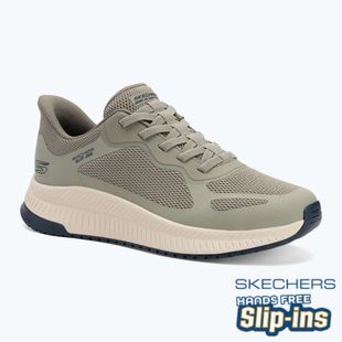 Herrenschuhe SKECHERS Bobs Squad 4 olive