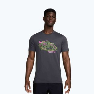 Herren-Trainings-T-Shirt Nike Training anthrazit