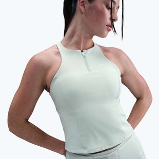 Shirt Damen Nike Trail Medium Support Sports Bra Tank Top light silver