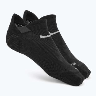 Socken Nike Running No-Show Wool black/dark smoke grey/light smoke grey