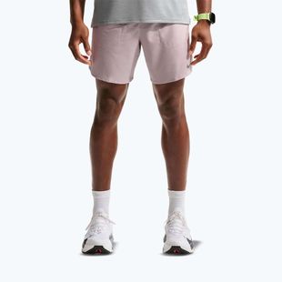 Herren-Laufshorts Nike Stride Dri-Fit Brief-Lined 7" particle rose
