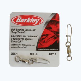 Spinnwirbel Berkley Mc Mahon Bb With Snaps Swivel Größe 3