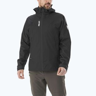 Herren Regenjacke Millet Fitz Roy schwarz/noir