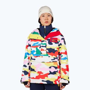 Damen-Skijacke Rossignol JCC Valthor jcc camo print