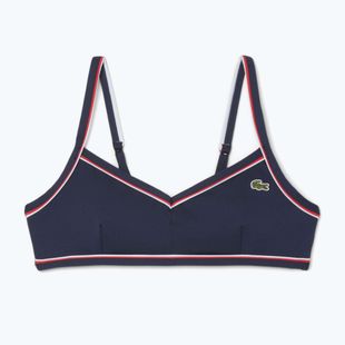 Lacoste Badeanzug Top MF9993 marineblau/rill grenadine