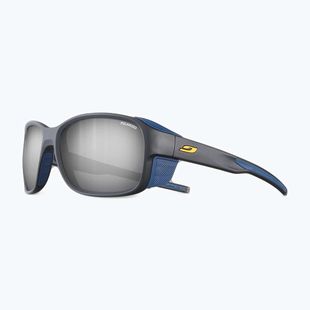 Sonnenbrille Julbo Monterosa 2 Polarized matte black/blue/orange