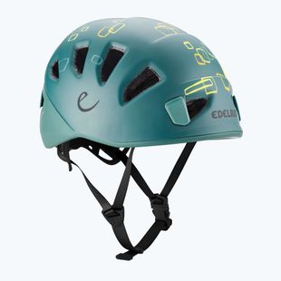 EDELRID Shield II Kinderkletterhelm jade/petrol
