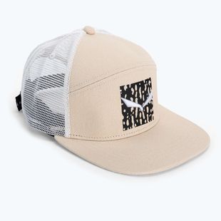Damen Salewa Pure Salamander Logo Baseballkappe beige 00-0000028420